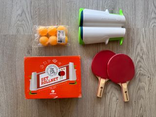 Set de Ping Pong Artengo: Red, Pelotas y Palas