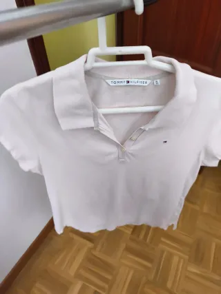 Polo Tommy Hilfiger Rosa Talla XL