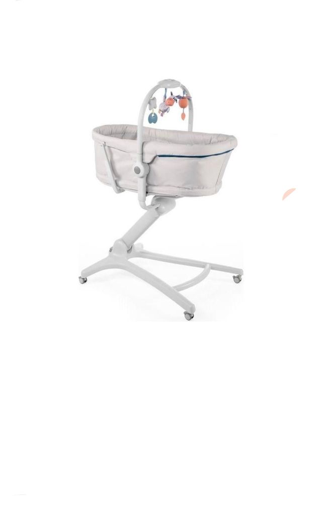 Chicco Baby Hug 4 en 1: Cuna de Nacimiento,Ajuste de Altura, con Ruedas
