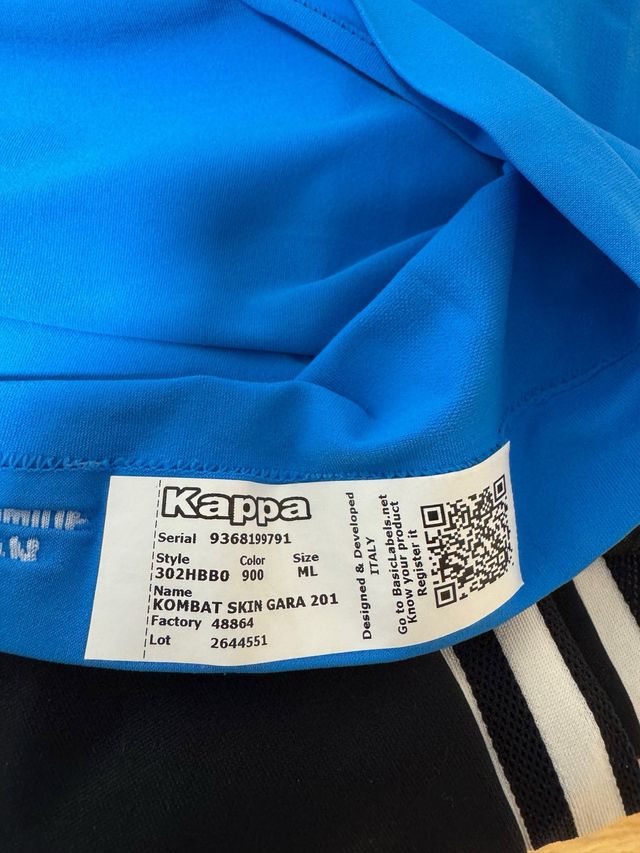 Camiseta Nápoles Kappa 2016/17 Talla S