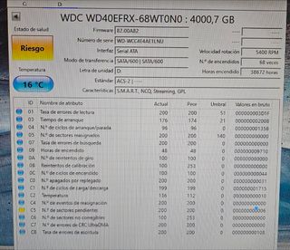 Disco duro WD red 4TB