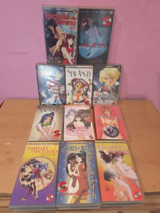 11 Cintas VHS Anime