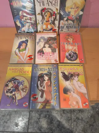 11 Cintas VHS Anime