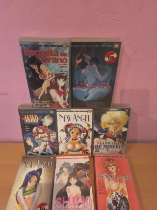 11 Cintas VHS Anime