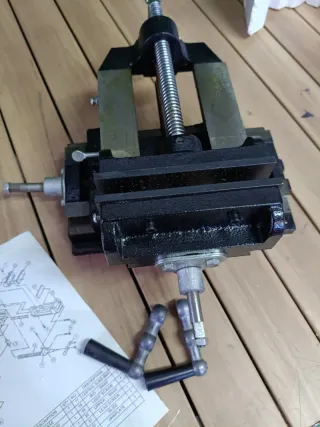 Mordaza en cruz 150 mm