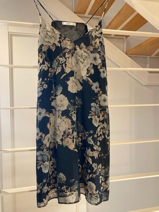 Vestido fiesta verano Mango Talla M floral