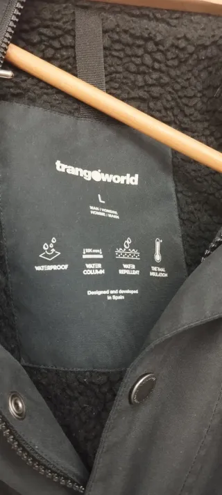 Chaquetón Trangoworld Negro Talla L