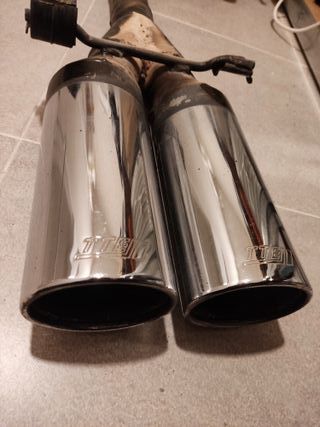Tubo de escape doble Toyota Celica T23