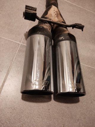 Tubo de escape doble Toyota Celica T23