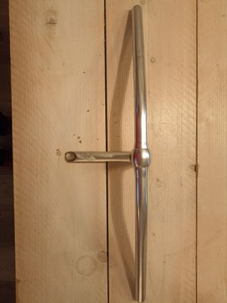 Manillar y potencia de bicicleta