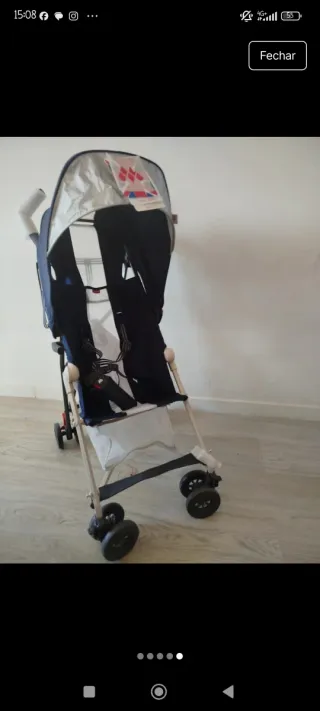 Carrinho de Bebê Maclaren Mark