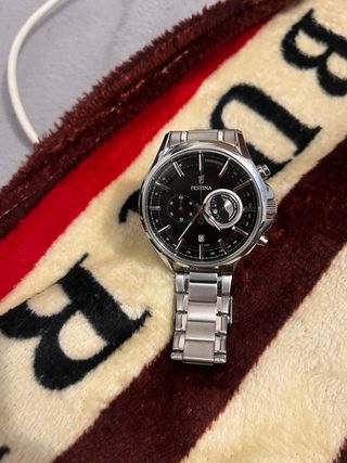 Reloj Festina Cronógrafo Esfera Negra original