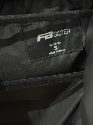 Chaleco acolchado negro