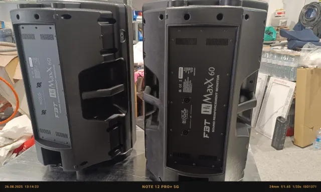 Altavoces FBT HiMaxx 60 + Etapa Dynacord CL-2000