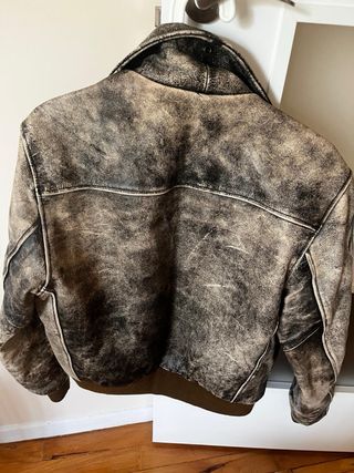 Cazadora de cuero piloto americano XS Schott