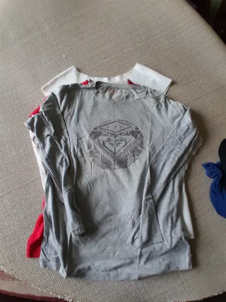 Lote 3 Camisetas Roxy Chica Talla 16,regalo 2 tous