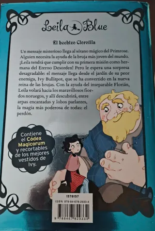 Leila Blue 3: El hechizo Clorofila (Literatura ...