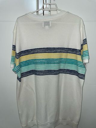 Camiseta Pull&Bear Rayas Multicolor Talla L