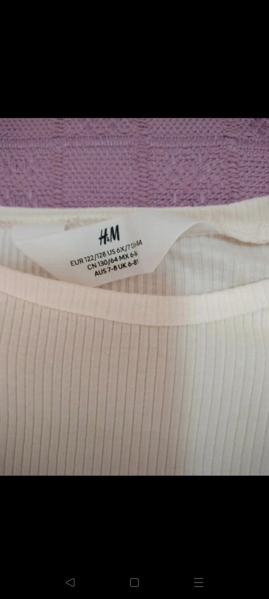 Conjunto niña falda-pantalón y camiseta talla 7-8