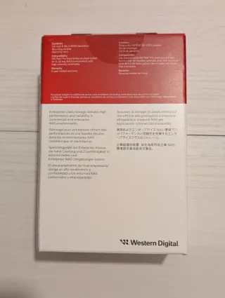 WD Red Pro 16TB NAS Disco Duro Interno 3,5"