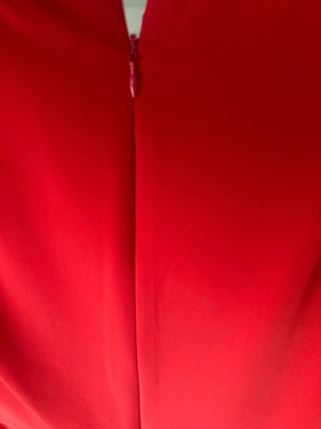 Vestido Bimani Rojo Talla 34 Nuevo