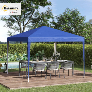 Gazebo 3x3 m Pieghevole Pop-up in Acciaio e Tessut