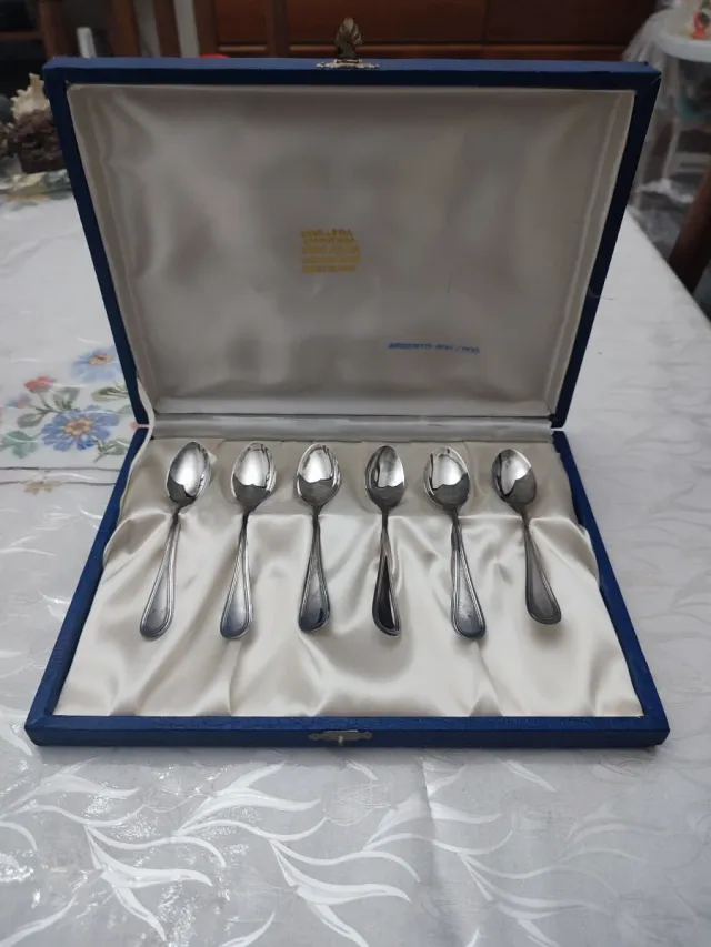 Set Cucchiaini Argento 800/1000 Enzo Palma