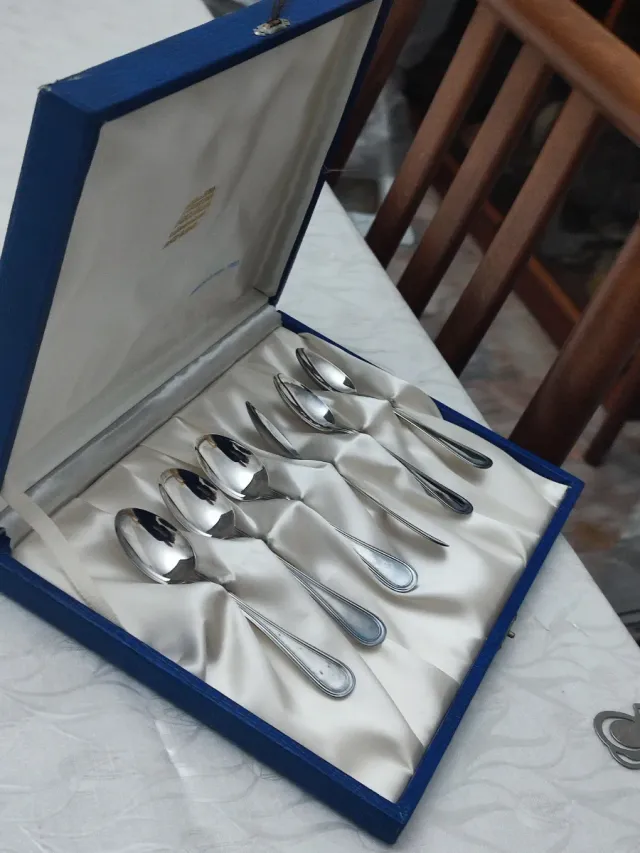 Set Cucchiaini Argento 800/1000 Enzo Palma