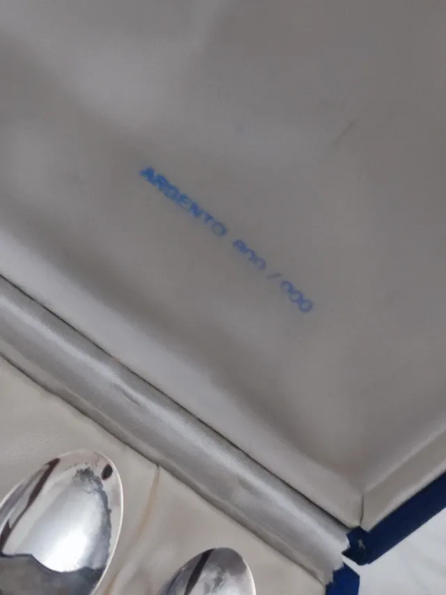 Set Cucchiaini Argento 800/1000 Enzo Palma