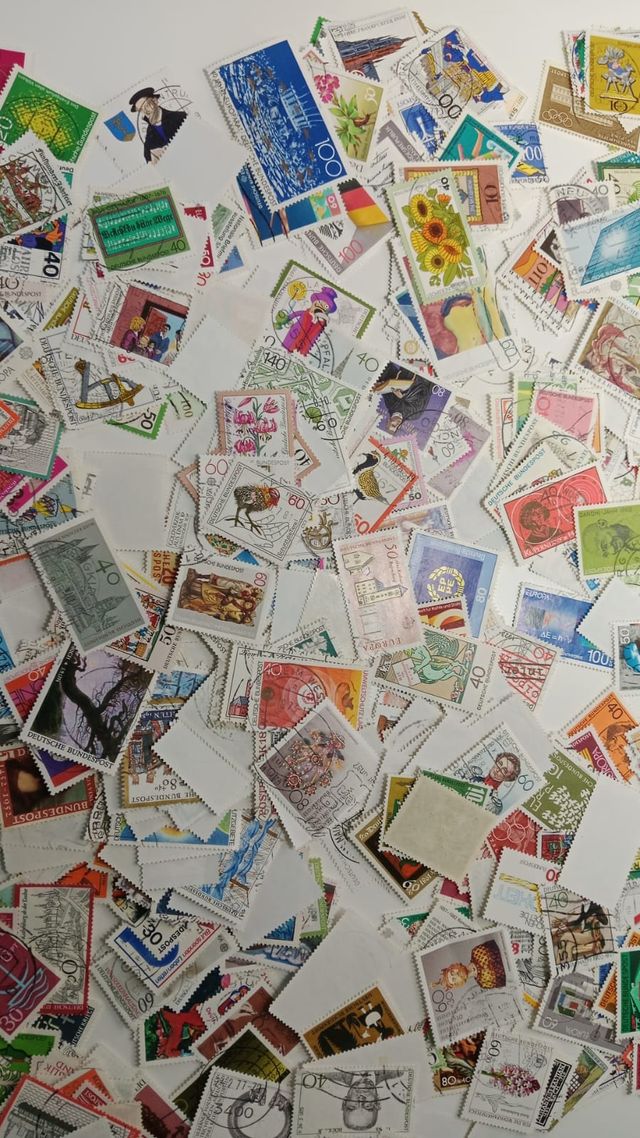 600 Sellos Alemania Federal Conmemorativos