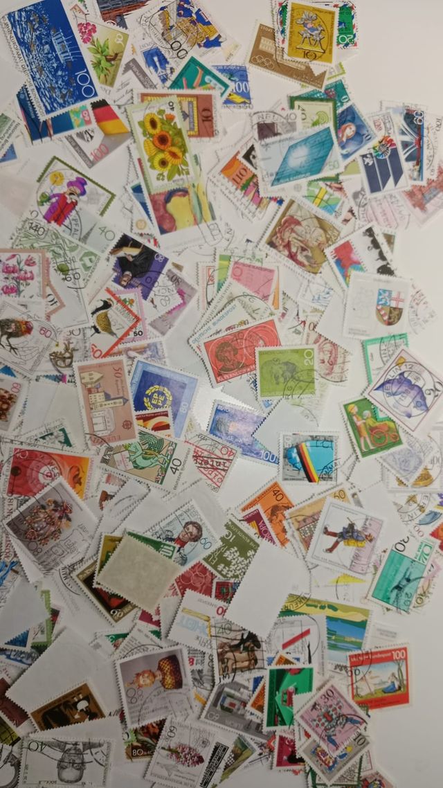 600 Sellos Alemania Federal Conmemorativos