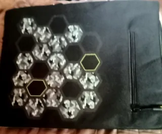 Maletín Portátil Negro y Multicolor