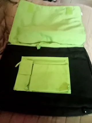 Maletín Portátil Negro y Multicolor