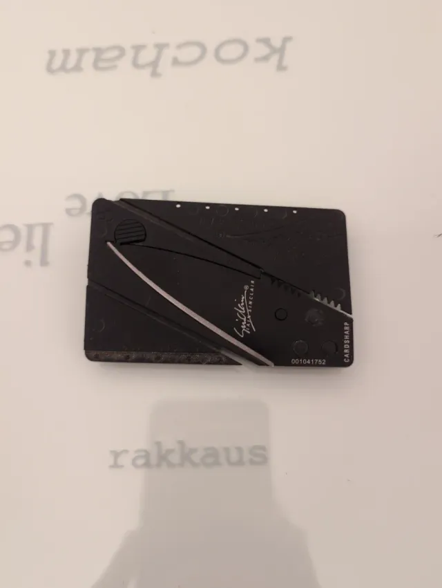 Navaja Tarjeta Cardsharp