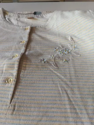 Camisón de algodón 100% con estampado