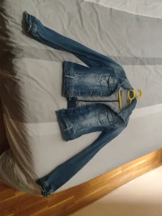 Cazadora vaquera azul