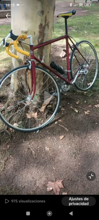 Bicicleta de carretera vintage