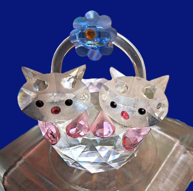 Swarovski Gatto  Rosa