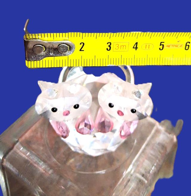 Swarovski Gatto  Rosa