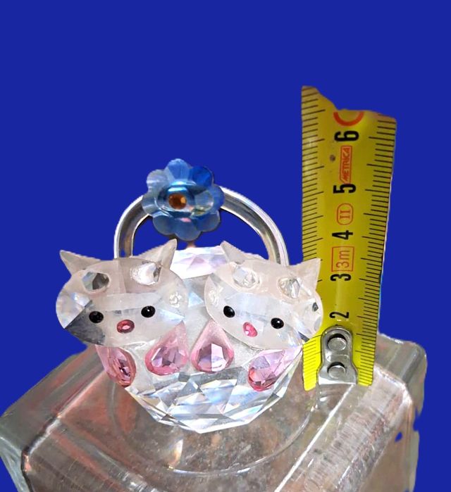 Swarovski Gatto  Rosa