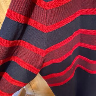 Jersey Náutica Rayas Hombre Azul/Rojo