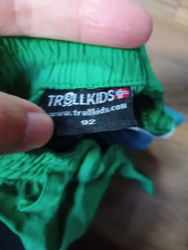 Lote pantalones montaña Trollkids T.92 y 98