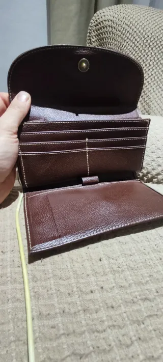 Cartera Traveler's Choice Marrón