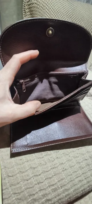 Cartera Traveler's Choice Marrón