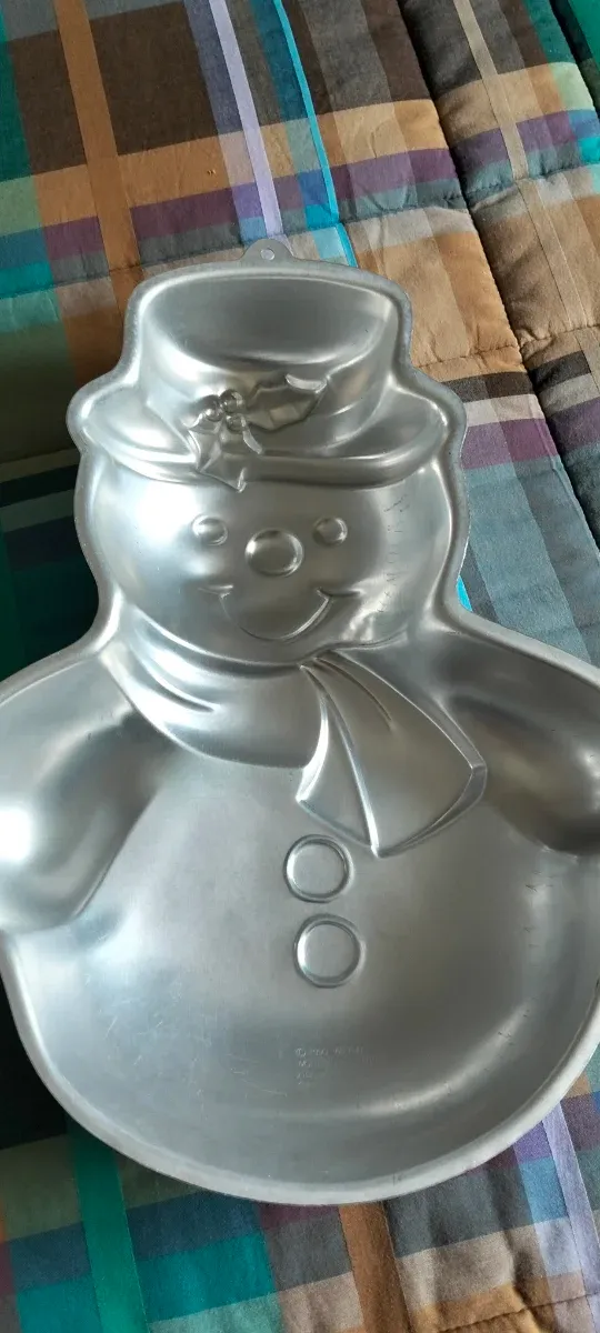 Stampo torta pupazzo di neve in alluminio