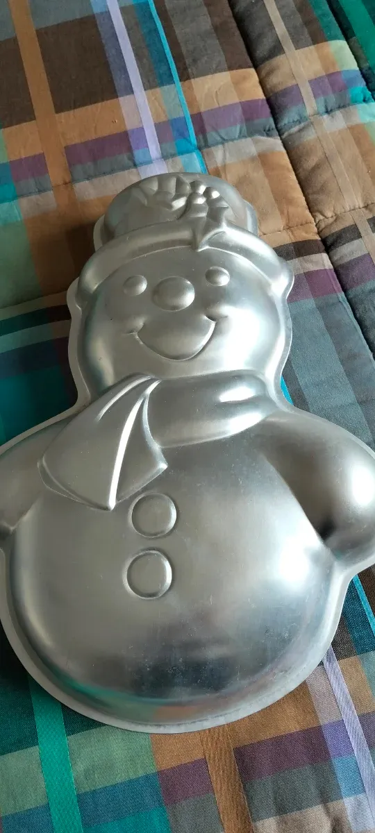 Stampo torta pupazzo di neve in alluminio