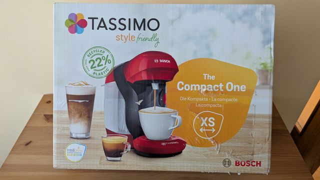 Cafetera Bosch Tassimo Style Friendly Roja