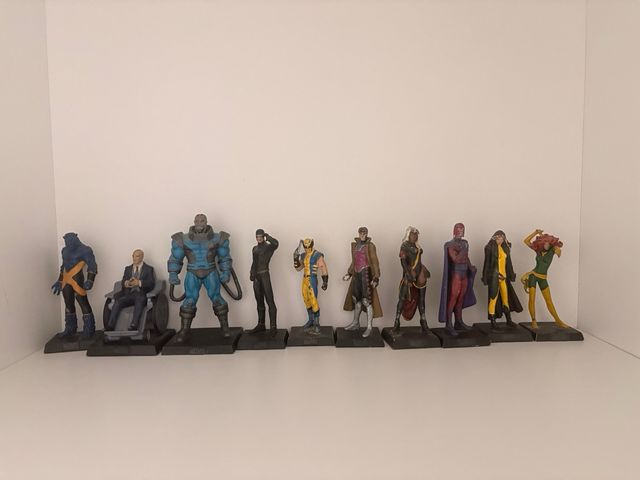Figuras X-Men con base