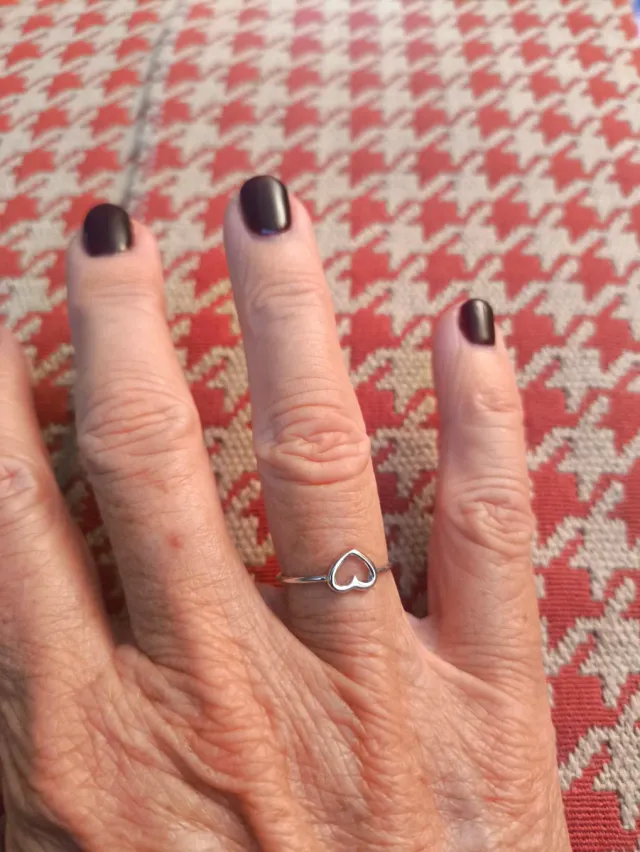 Anillo Plata Corazón