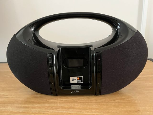 Docking Station Boombox iLive Negra